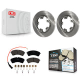Rear Brake Rotors & Ceramic Pad Kit For Ford Transit-250 Transit-150 Transit-350
