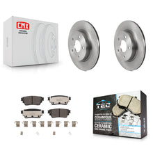 Charger l'image dans la galerie, Rear Disc Brake Rotors And Ceramic Pads Kit For Nissan Rogue K8T-104391