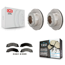 Load image into Gallery viewer, Rear Brake Rotor &amp; Ceramic Pad Kit For Ram Dodge Sterling Truck 4500 5500 Bullet