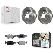 Charger l'image dans la galerie, Front Brake Rotor &amp; Ceramic Pad Kit For BMW 320i With 325mm Diameter K8T-104417