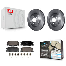 Charger l'image dans la galerie, Front Disc Brake Rotors And Ceramic Pads Kit For Dodge Charger K8T-104419