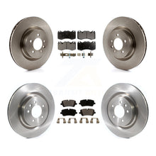 Load image into Gallery viewer, Front Rear Disc Brake Rotors And Ceramic Pads Kit For 2016 Land Rover Range 3.0L