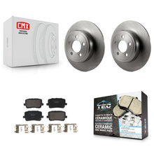 Load image into Gallery viewer, Rear Disc Brake Rotors And Ceramic Pads Kit For Dodge Charger K8T-104435