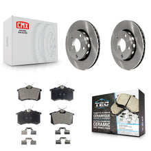 Load image into Gallery viewer, Rear Brake Rotor Ceramic Pad Kit For 2002 Audi S4 With 256mm Diameter K8T-104439