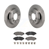 Rear Brake Rotors & Ceramic Pad Kit For Mercedes-Benz Sprinter 2500 Freightliner