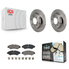 Load image into Gallery viewer, Rear Brake Rotors &amp; Ceramic Pad Kit For Mercedes-Benz Sprinter 2500 Freightliner