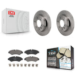 Rear Brake Rotors & Ceramic Pad Kit For Mercedes-Benz Sprinter 2500 Freightliner