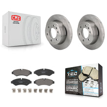 Load image into Gallery viewer, Rear Brake Rotors &amp; Ceramic Pad Kit For Mercedes-Benz Sprinter 2500 Freightliner
