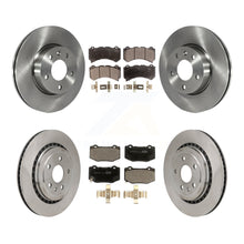 Load image into Gallery viewer, Front Rear Disc Brake Rotors And Ceramic Pads Kit For 2017 Cadillac ATS V