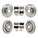 Front Rear Brake Rotor & Ceramic Pad Kit For Chevrolet Camaro With Brembo Brakes