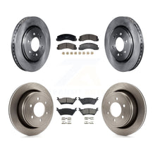 Load image into Gallery viewer, Front Rear Brake Rotors Ceramic Pad Kit For Ford F-150 With Manual Parking