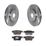 Front Disc Brake Rotors And Ceramic Pads Kit For Jaguar F-Pace K8T-104494