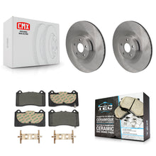 Charger l'image dans la galerie, Front Disc Brake Rotors And Ceramic Pads Kit For 2016-2018 Ford Focus RS