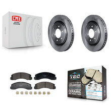 Load image into Gallery viewer, Front Brake Rotors &amp; Ceramic Pad Kit For Ford F-150 Expedition Lincoln Navigator