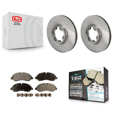Charger l'image dans la galerie, Front Brake Rotor &amp; Ceramic Pad Kit For Ford Transit-250 Transit-150 Transit-350