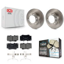 Load image into Gallery viewer, Front Brake Rotors Ceramic Pad Kit For 1999-2004 Toyota Tacoma With 6 Lug Wheels