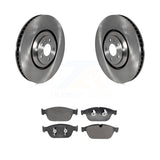 Front Disc Brake Rotors And Ceramic Pads Kit For Audi SQ5 A8 Quattro K8T-104502