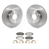 Front Disc Brake Rotors And Ceramic Pads Kit For 2023 Nissan Kicks S K8T-104507