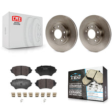 Load image into Gallery viewer, Front Disc Brake Rotors And Ceramic Pads Kit For 2006-2015 Mazda MX-5 Miata
