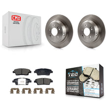 Load image into Gallery viewer, Rear Disc Brake Rotors And Ceramic Pads Kit For Genesis G80 K8T-104524