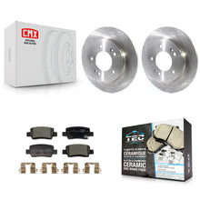 Load image into Gallery viewer, Rear Brake Rotor Ceramic Pad Kit For Hyundai Elantra With Electric Parking