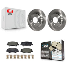 Load image into Gallery viewer, Rear Disc Brake Rotors And Ceramic Pads Kit For Hyundai Sonata Kia K5 K8T-104528