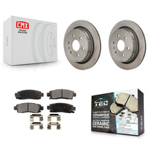 Load image into Gallery viewer, Rear Disc Brake Rotors And Ceramic Pads Kit For Cadillac XTS K8T-104532