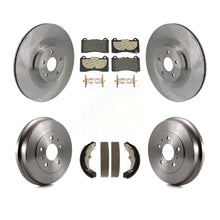 Load image into Gallery viewer, Front Rear Disc Brake Rotor Ceramic Pad And Drum Kit For 2016-2018 Ford Focus RS