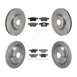 Front Rear Disc Brake Rotor Ceramic Pad Kit For Ford Escape Bronco Sport Lincoln
