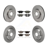 Front Rear Disc Brake Rotor Ceramic Pad Kit For Ford Escape Bronco Sport Lincoln