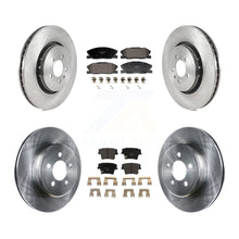 Load image into Gallery viewer, Front Rear Brake Rotor Ceramic Pad Kit For 2017-2018 Dodge Charger RWD with 5.7L
