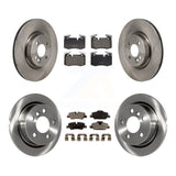 Front Rear Brake Rotor Ceramic Pad Kit For 15 Mini Cooper With 316mm Diameter K8T-104608