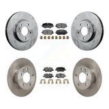 Front Rear Disc Brake Rotor And Ceramic Pad Kit For Chevrolet Trailblazer Buick Encore GX K8T-104612