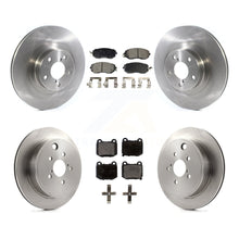 Load image into Gallery viewer, Front Rear Brake Rotor Ceramic Pad Kit For 2017 Subaru BRZ Without Brembo Brakes
