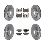 Front Rear Brake Rotors Ceramic Pad Kit For Jaguar F-Pace With 380mm Diameter Rotor K8T-104629