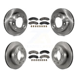 Front Rear Brake Rotors & Ceramic Pad Kit For 2021-2024 GMC Savana 2500 Chevrolet Express K8T-104633