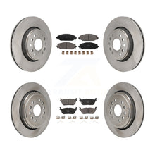 Load image into Gallery viewer, Front Rear Disc Brake Rotors And Ceramic Pads Kit For Ram 1500 Jeep Wagoneer