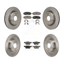 Charger l'image dans la galerie, Front Rear Disc Brake Rotors And Ceramic Pads Kit For 2021-2023 Acura TLX 2.0L