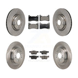 Front Rear Disc Brake Rotors And Ceramic Pads Kit For 2021-2023 Acura TLX 3.0L K8T-104660