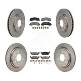 Front Rear Disc Brake Rotors And Ceramic Pads Kit For Ford F-150 Lightning K8T-104665