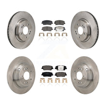 Load image into Gallery viewer, Front Rear Disc Brake Rotors And Ceramic Pads Kit For Genesis G70 Kia Stinger
