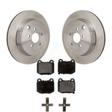 Rear Brake Rotor And Ceramic Pad Kit For Subaru BRZ Toyota 86 With Brembo Brakes
