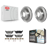 Rear Disc Brake Rotors And Ceramic Pads Kit For 2022-2023 Ford Bronco 3.0L K8T-104762