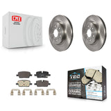 Rear Brake Rotors & Ceramic Pad Kit For Chevrolet Traverse Blazer Cadillac Equinox EV GMC K8T-104780