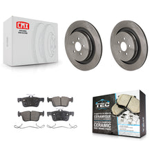 Load image into Gallery viewer, Rear Disc Brake Rotors And Ceramic Pads Kit For Ford Edge Lincoln Nautilus
