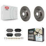 Rear Disc Brake Rotors And Ceramic Pads Kit For Mercedes-Benz GLB250 GLA250 EQB 350 300 K8T-104797