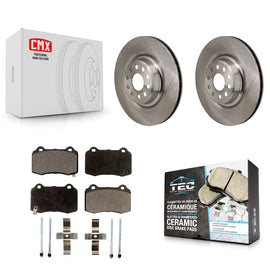 Rear Disc Brake Rotors And Ceramic Pads Kit For Tesla S K8T-104808