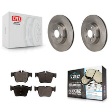 Charger l'image dans la galerie, Rear Brake Rotor And Ceramic Pad Kit For Mercedes-Benz GLC300 C43 AMG GLC43 C450
