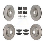 Front Rear Brake Rotors & Ceramic Pad Kit (6Pc) For Mini Cooper Countryman BMW X2 Clubman K8T-104851