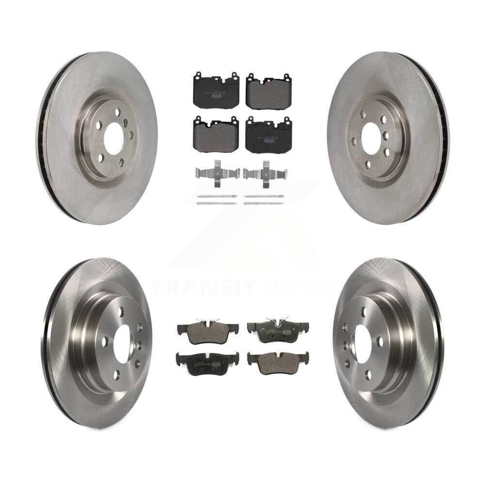 Front Rear Disc Brake Rotor And Ceramic Pad Kit (6Pc) For Mini Cooper Countryman